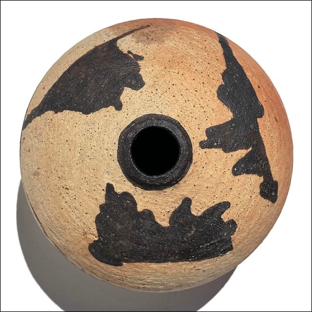 Otto Heino 1996 Otto Heino Studio Art Pottery Vase For Sale - Image 4 of 6