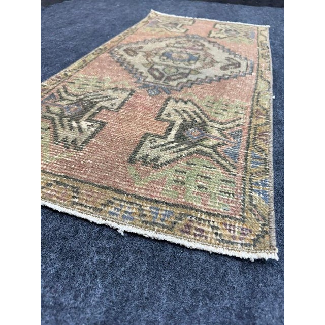 Early 21st Century Turkish Yastik Rug 1'7" x 3'3" For Sale - Image 5 of 5