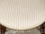 English Turned Oak 19th Century Stool on Casters with Oval Upholstered Seat For Sale In Atlanta - Image 6 of 12
