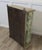 Gold Wall Hanging Shabby Painted Cupboard For Sale - Image 8 of 9
