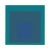 Bauhaus 1968 Josef Albers "Homage to the Square" Serigraph "Blue Reminding" For Sale - Image 3 of 8