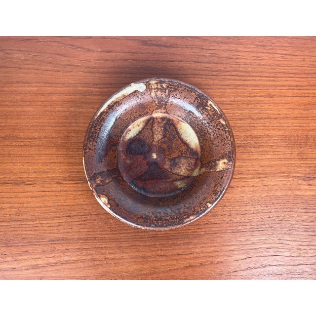 Mid-Century Modern Danish Studio Pottery Bowl from Visby, Denmark, 1960s For Sale - Image 4 of 16