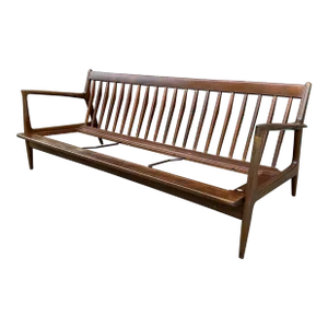 Ib Kofod-Larsen Danish Mid-Century Modern Teak Sofa