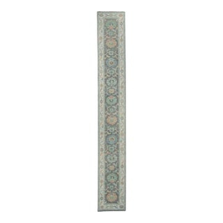 Turkish Oushak Runner Rug 2'11" x 20'9" #17225 For Sale