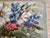 Farmhouse “Texas Table” Bluebonnets, Daisies and Peaches Still Life, Oil Painting, 12x16 Unframed. For Sale - Image 3 of 12