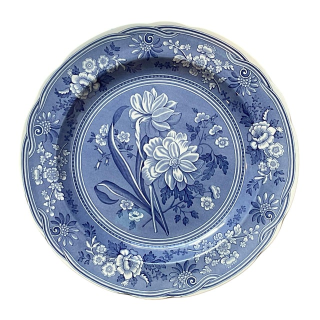 Spode 1990s Spode Blue and White Archive Collection Plates Set of 5 For Sale - Image 4 of 12