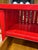Wood 1980s Chinese Red-Lacquered Bedside Cabinet Nightstand For Sale - Image 7 of 10