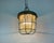 Industrial Cast Iron Cage Pendant Light from Polam, 1960s For Sale - Image 12 of 13