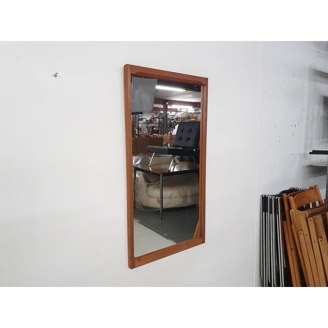 Teak Mirror by Aksel Kjersgaard, Denmark, 1960s For Sale - Image 6 of 11