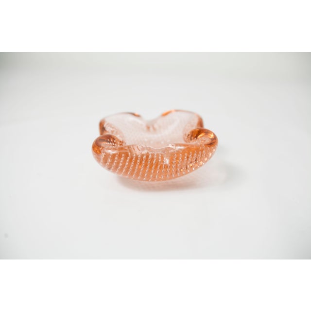 1960s Pink Murano Glass Ashtray, 1960 For Sale - Image 5 of 10