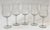 1980s Arte en Pepita Mexican Etched Floral Stemware - Set of 5 For Sale In Houston - Image 6 of 11