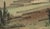 Early 1900's Vintage French Expressionist Seaside Landscape Painting in Mixed Media, Signed by Artist, 1931 With Mat For Sale - Image 4 of 4