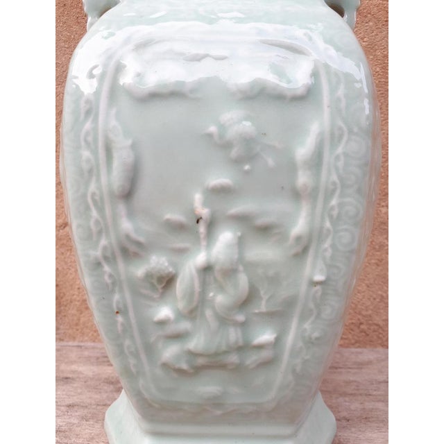 Daoguang Era Celadon Vase, China For Sale - Image 11 of 14