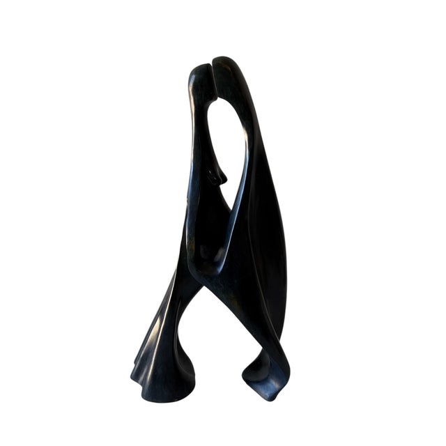 Figurative Marcelo Morandin, Latin American Art Figurative Abstract Bronze Sculpture Lovers Marcelo Morandin, 1988 For Sale - Image 3 of 12