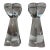 Vintage Baccarat France "Diomede" Clover Crystal Candlesticks - A Pair For Sale