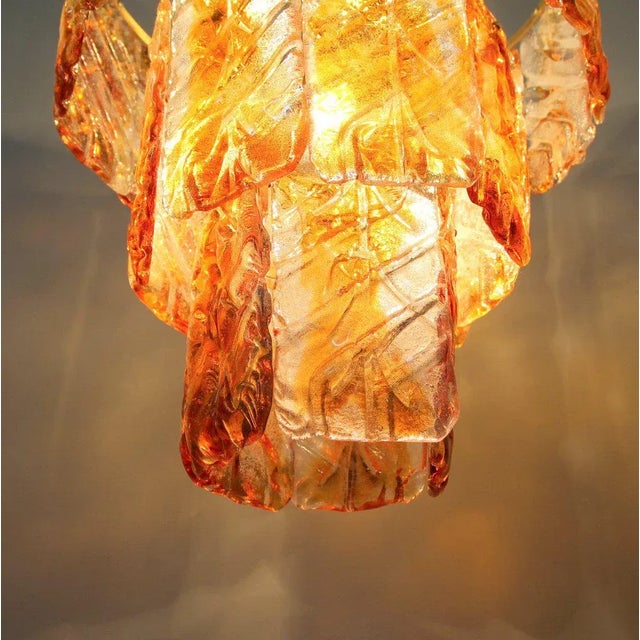 Murano Glass Chandelier, 1960s For Sale - Image 4 of 7