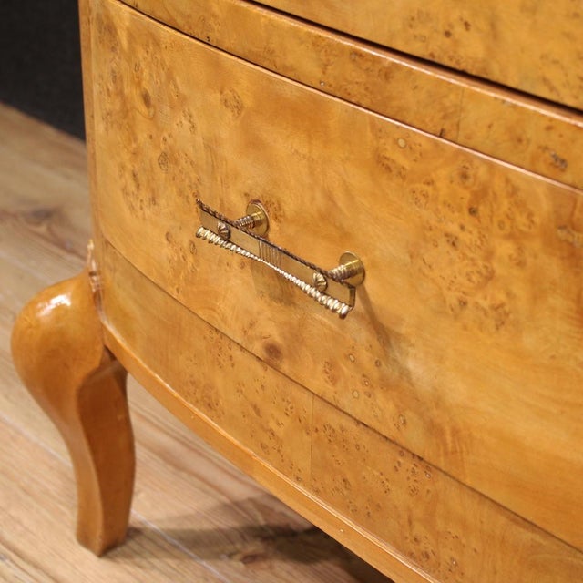 Vintage Birch Wood Dresser with Marble Top, 1950 For Sale - Image 6 of 13
