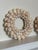 Vintage Coastal Style Seashell Wreaths Wall Accent, Set of 3 For Sale - Image 10 of 12