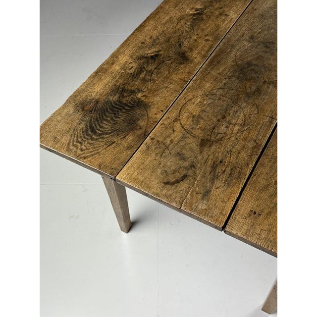 Wood Antique French Dining Table, 1800s For Sale - Image 7 of 18
