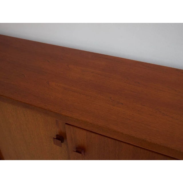 Wood Mid-Century Italian Teak and Brass Sideboard from La Permanente Mobili Cantù, 1960s For Sale - Image 7 of 16