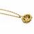 Metal Vintage Multi-Stone 14k Yellow Gold Half Sputnik Necklace For Sale - Image 7 of 7