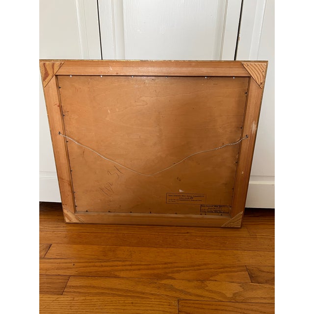 Vintage 1920s Swedish Oil Painting - Mallorca by Lasse Johnson For Sale In Greensboro - Image 6 of 12