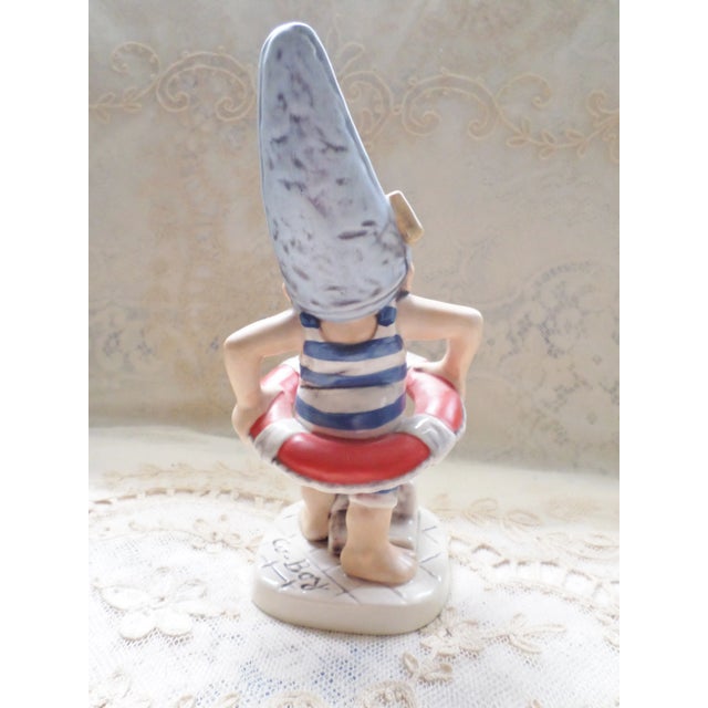 Traditional Vintage 1972 Goebel Co Boy " Mark" Figurine For Sale - Image 3 of 7