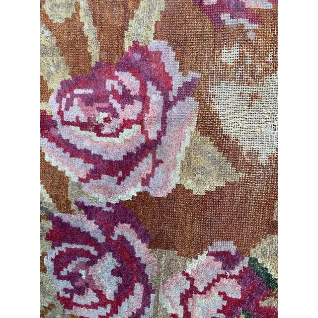 Small Antique East European Rug For Sale - Image 3 of 11