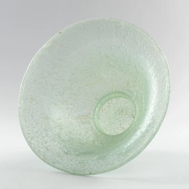 Vintage Pulegoso Glass Bowl, 1930s For Sale - Image 3 of 7