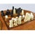 Hand Made Chess and Cribbage Live Edge Game Table on Tree Stump With Pieces For Sale - Image 9 of 15