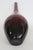 Ruby Red Ruby Red Teardrop Art Glass Vase Hand Blown Mid Century Modern Style 5083b For Sale - Image 8 of 13