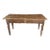 Restored Wooden Console Table For Sale