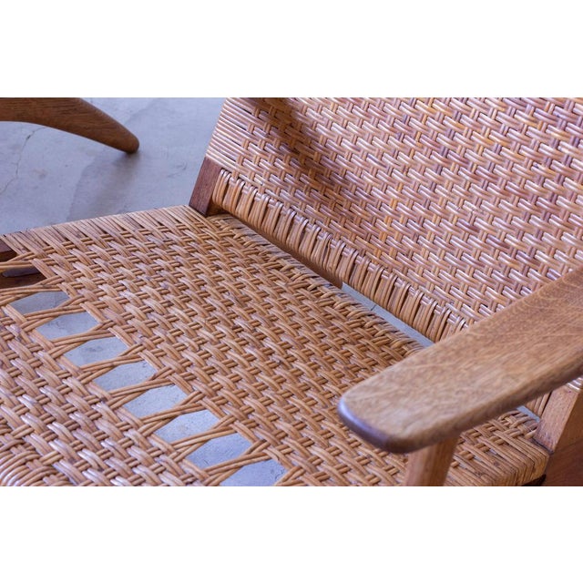 CH-27 Chairs by Hans J. Wegner for Carl Hansen & Søn, 1950s, Set of 2 For Sale - Image 13 of 18