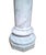 White Marble Neoclassical Pedestal For Sale - Image 11 of 16