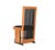 Wood Art Deco Modernist Oak High Back Dining Room Chairs from Architect Caspers, 1920s, Set of 6 For Sale - Image 7 of 18