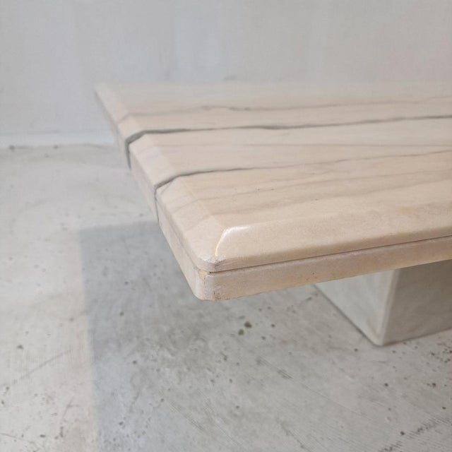 Italian Marble Coffee Table, 1980s For Sale - Image 14 of 16