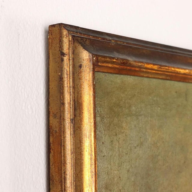 Marine Landscape with Figures, Oil on Canvas For Sale - Image 9 of 11