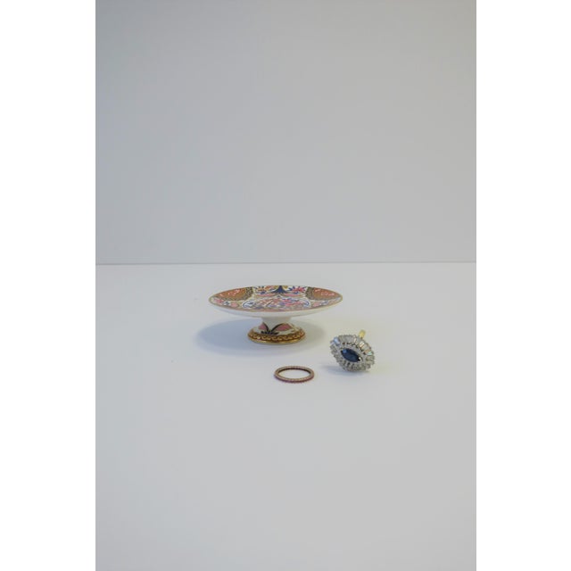 English Spode Porcelain Jewelry Dish with Chinoiserie Design For Sale In New York - Image 6 of 13