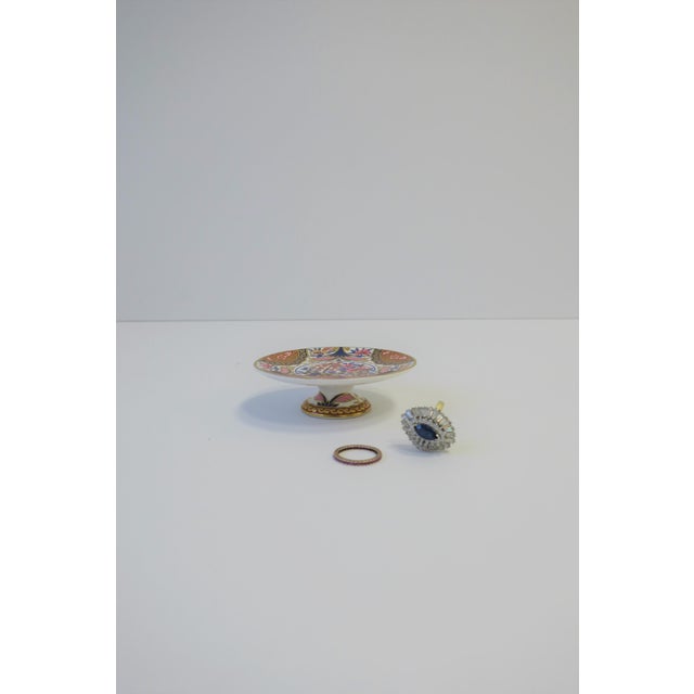 English Spode Porcelain Jewelry Dish with Chinoiserie Design For Sale In New York - Image 6 of 12