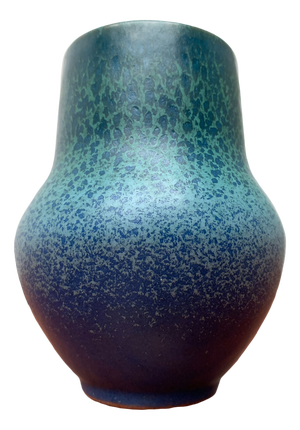 Mid-Century German Minimalist Ceramic Vase from Karlsruher Majolika, 1960s