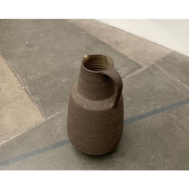 Mid-Century Brutalist German Floor Vase from Krösselbach Keramik, 1960s For Sale - Image 13 of 18