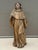 Large 18th Century Baroque Religious Carved Wooden Monk For Sale - Image 15 of 15