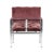 Milo Baughman for Thayer Coggin Chrome Tufted Arm Chairs - Pair For Sale - Image 9 of 10