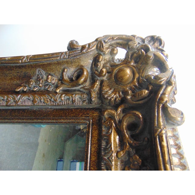 Italian Rococo Style Beveled Glass Mirror | Chairish