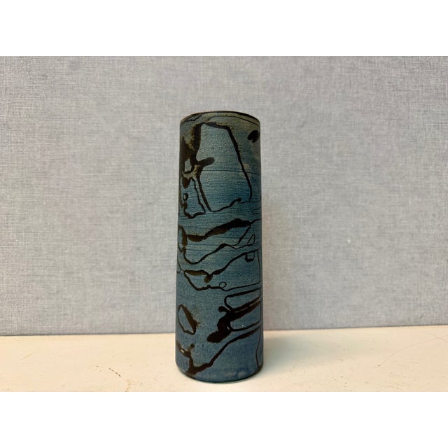 Vintage Studio Ceramic Vase by Gerhard Liebenthron, 1982 For Sale - Image 4 of 11