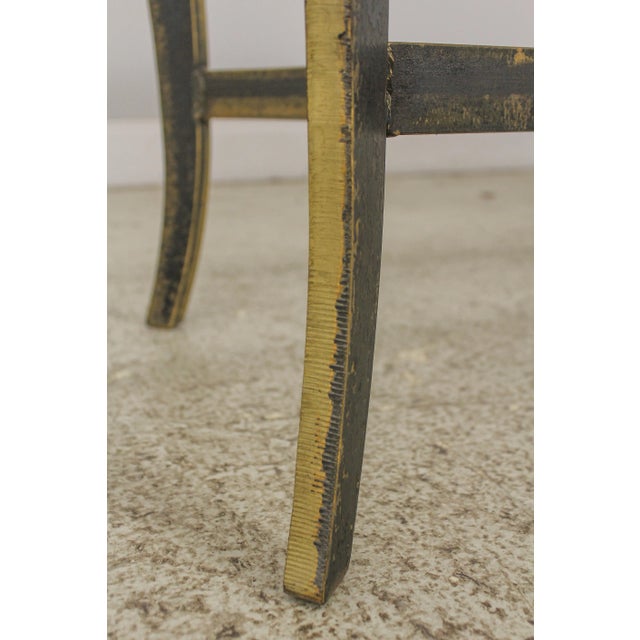 Gold Paul Evans Inspired Modern Design Hall Table For Sale - Image 8 of 13