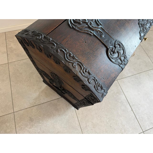 Rustic Farmhouse Baroque Chest For Sale - Image 6 of 12