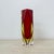 Mid-Century Modern Murano Sommerso Glass Faceted Vase by Flavio Poli, 1970s For Sale - Image 3 of 17
