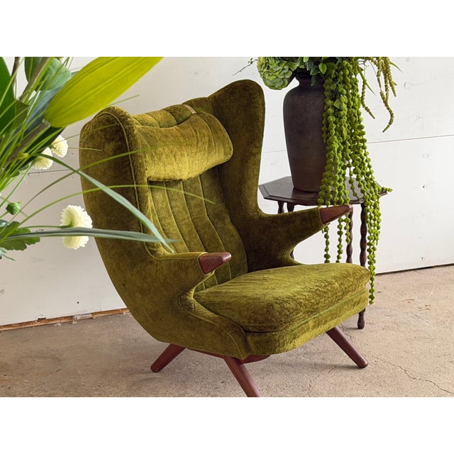 Mid-Century Modern Model 91 Bear Lounge Chair in Teak by Svend Skipper, 1950s For Sale - Image 6 of 16