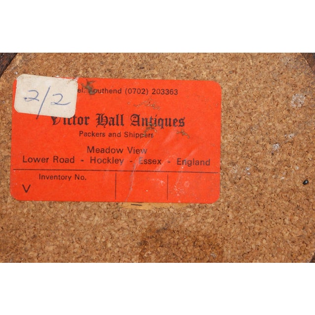 English Antique Silver & Oak Candlestick Holders - a Pair For Sale In Tampa - Image 6 of 6